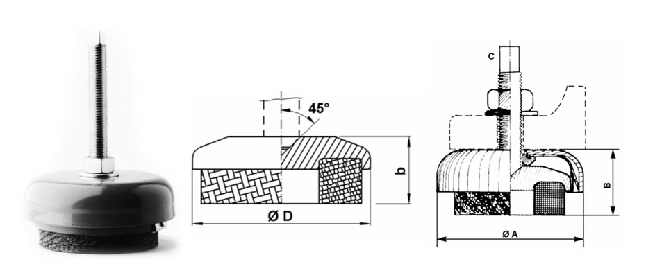 V43W - V46HW全金屬機(jī)器安裝件