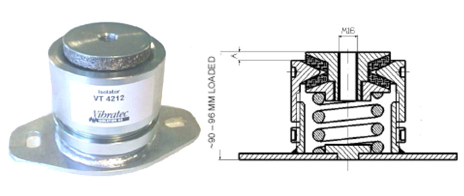 VT4211-VT4213全金屬彈簧減震器