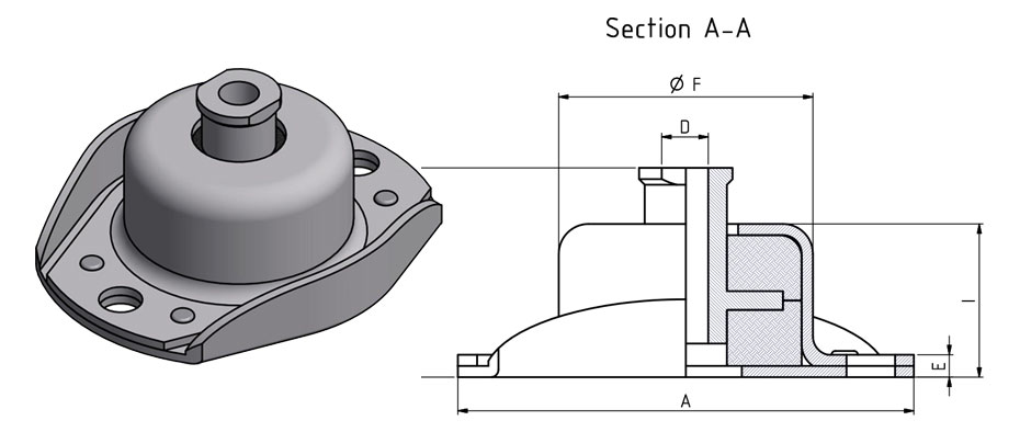 VTCI-300F VTCI-700F全金屬隔離件