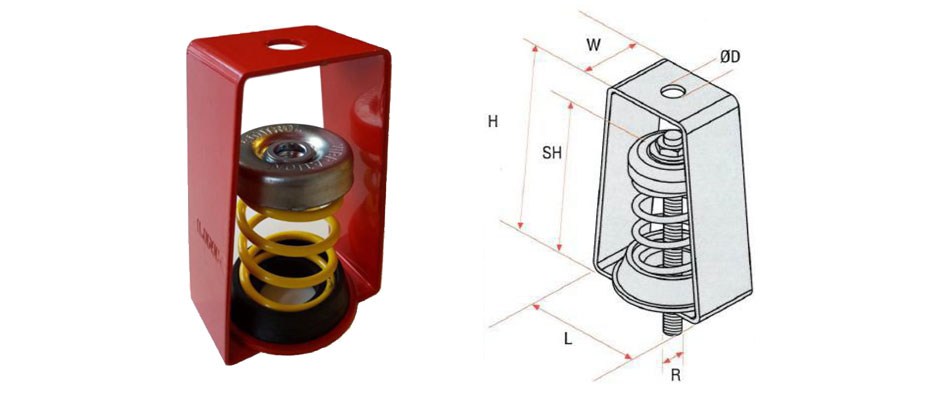 VT-RSH吊架彈簧減振器
