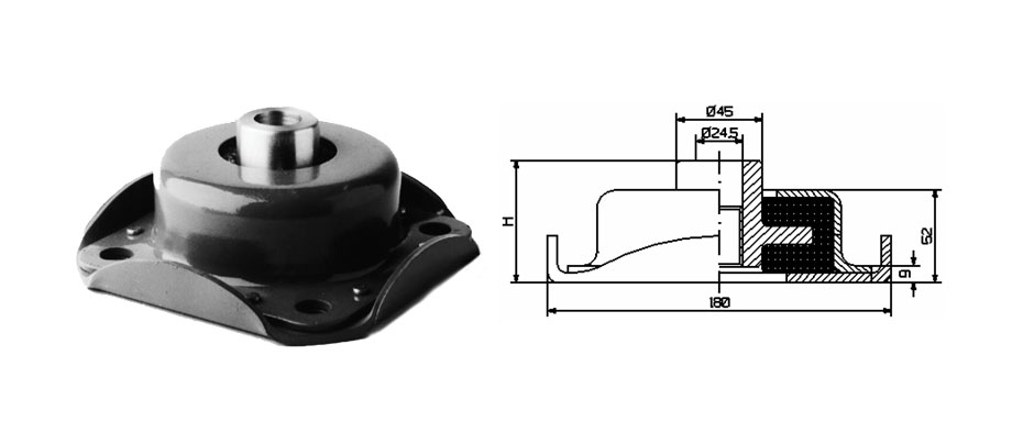 V5654全金屬隔振器