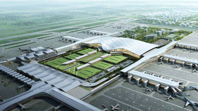 杭州蕭山機(jī)場(chǎng)三期T4航站樓主機(jī)房安裝金諾水泵減震器案例！