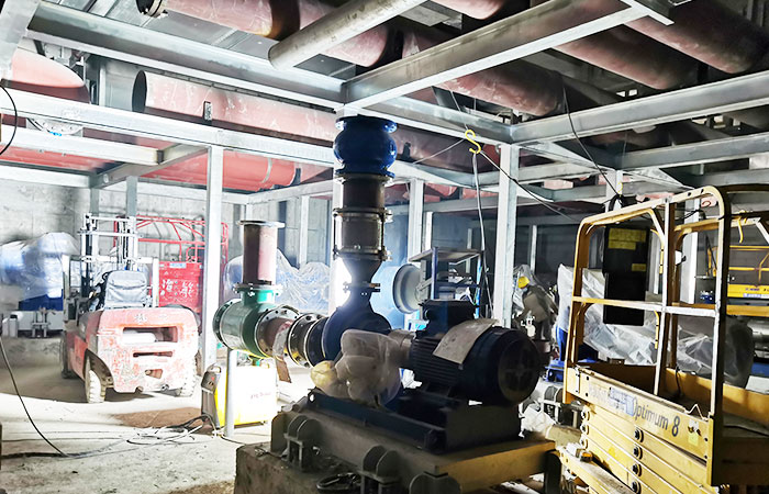 杭州蕭山機(jī)場(chǎng)三期T4航站樓主機(jī)房安裝金諾水泵減震器案例！