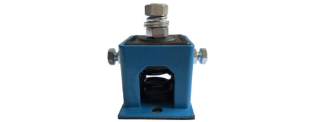 如何在大型設(shè)備上安裝彈簧減振器？